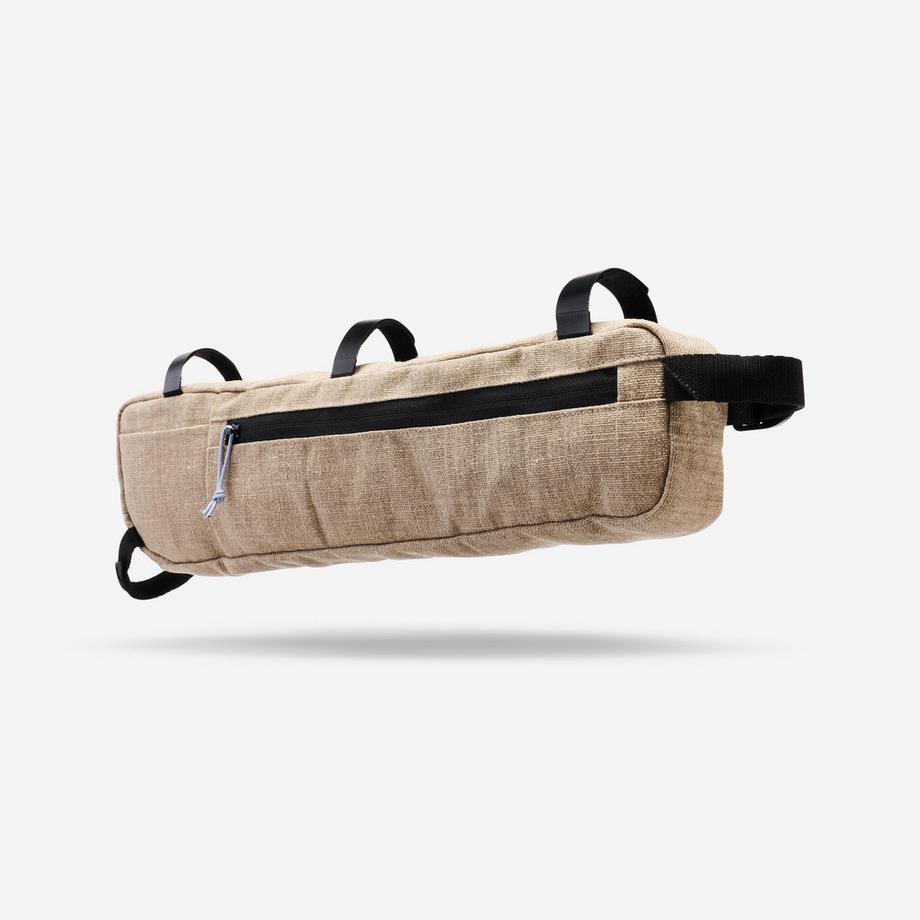 ROCKRIDER  Half-Frame Velo-Rahmentasche aus Leinen, 2,5 Liter Bikepacking 