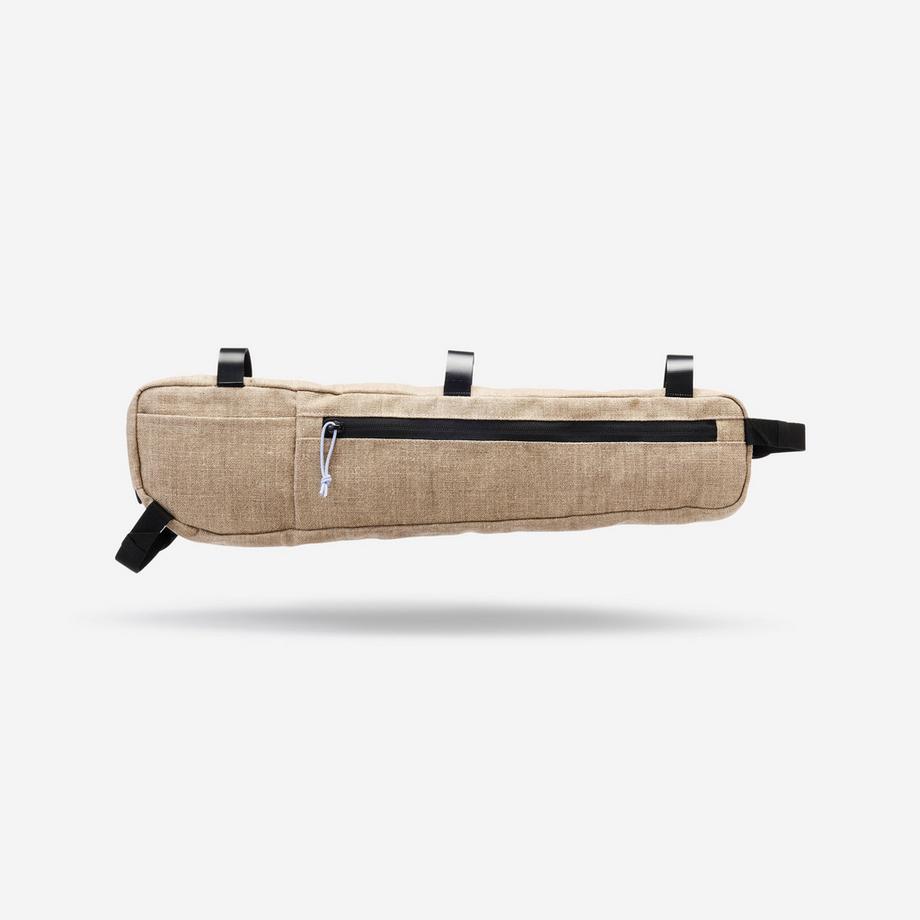 ROCKRIDER  Half-Frame Velo-Rahmentasche aus Leinen, 2,5 Liter Bikepacking 