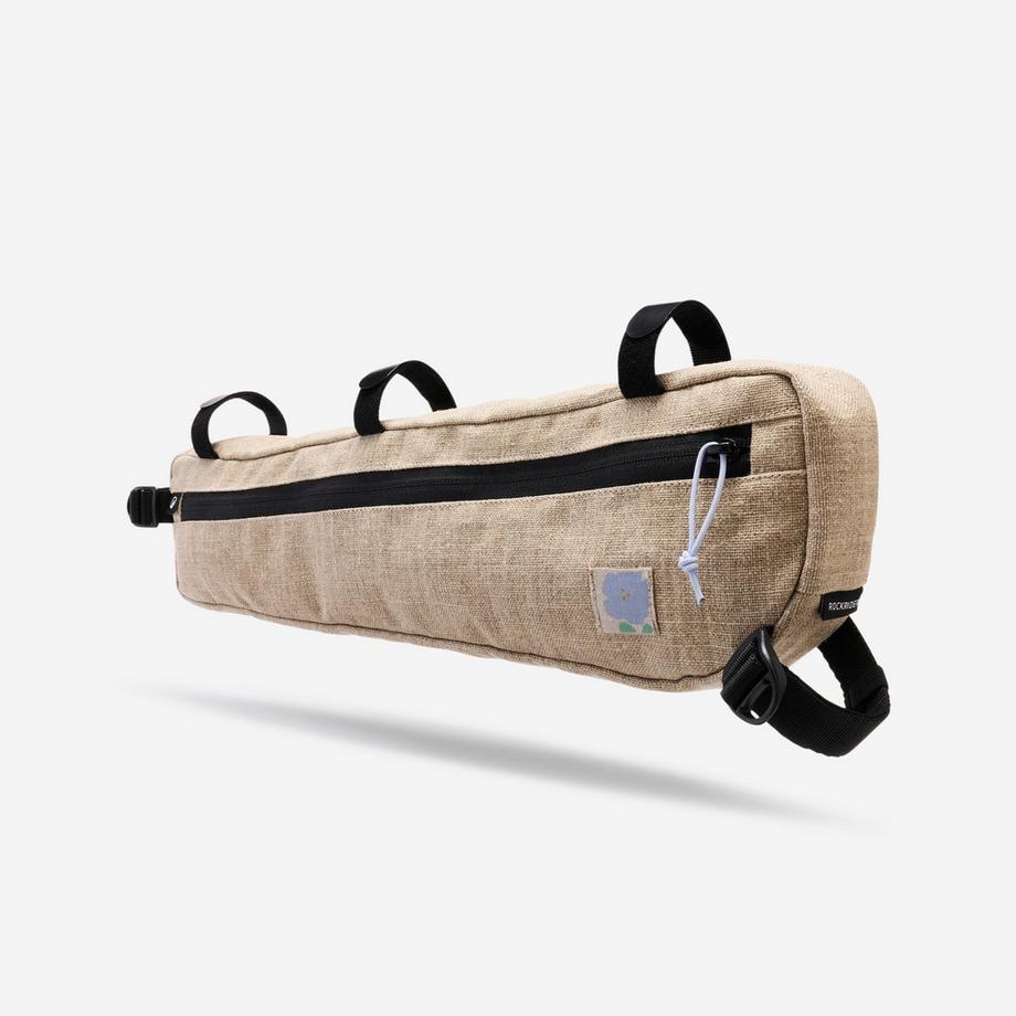 ROCKRIDER  Half-Frame Velo-Rahmentasche aus Leinen, 2,5 Liter Bikepacking 
