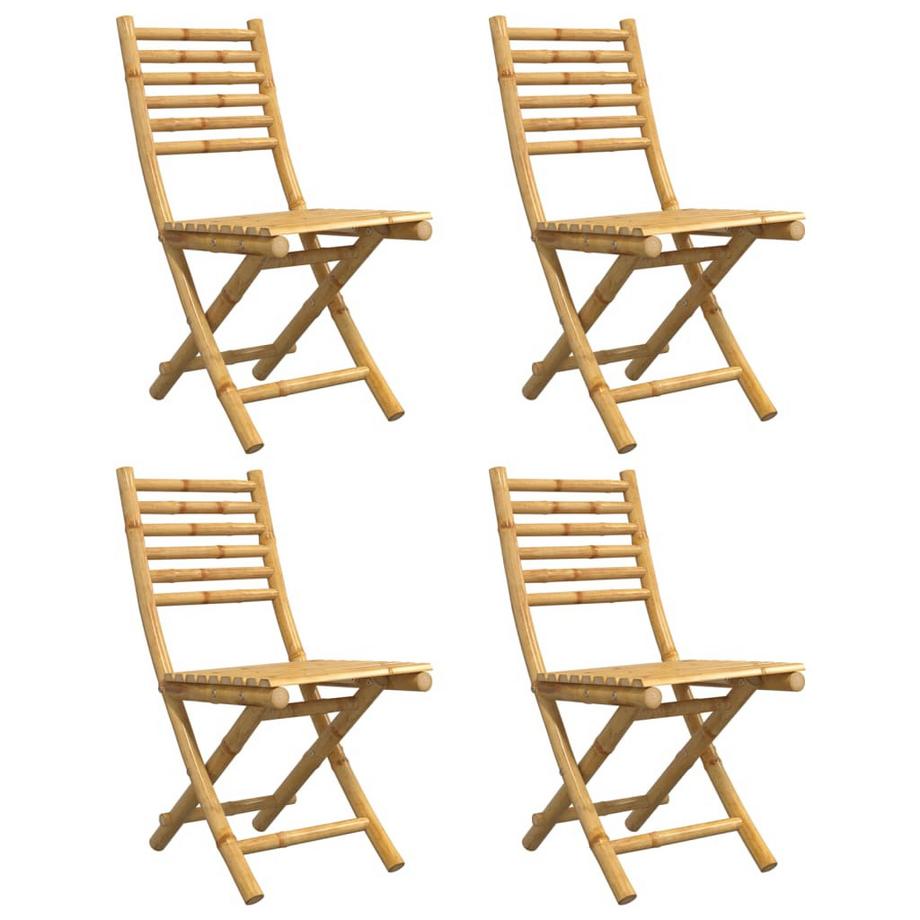 VidaXL Chaise de jardin bambou  