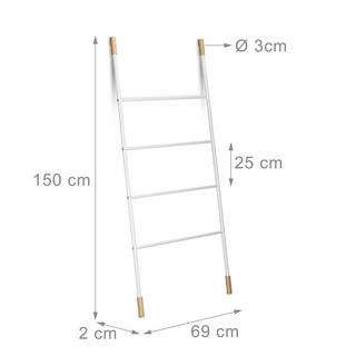 B2X Échelle de cintre blanc  