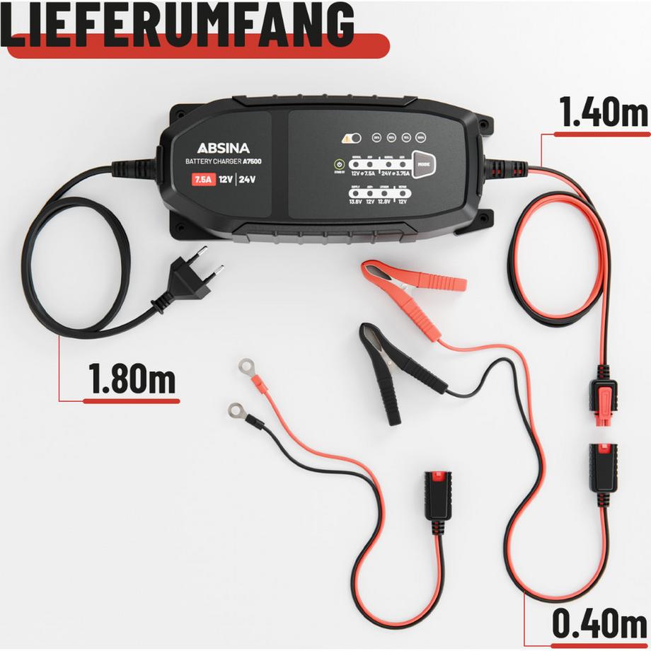 Absina  Ladegerät A7500 