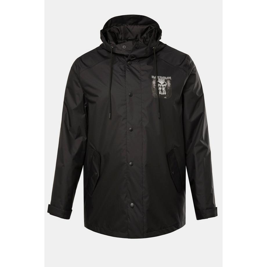 JP1880 Iron Maiden Wasserabweisende Regenjacke mit Kapuze  