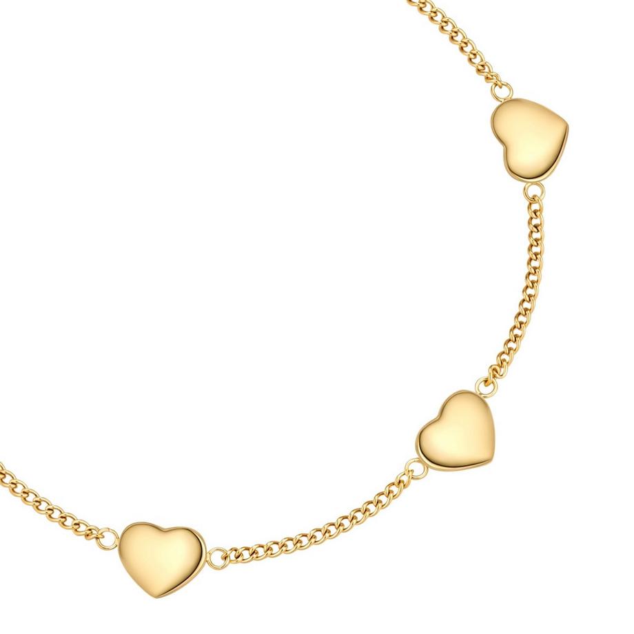 Glanzstücke München  Bracelet Cœur Acier inoxydable 