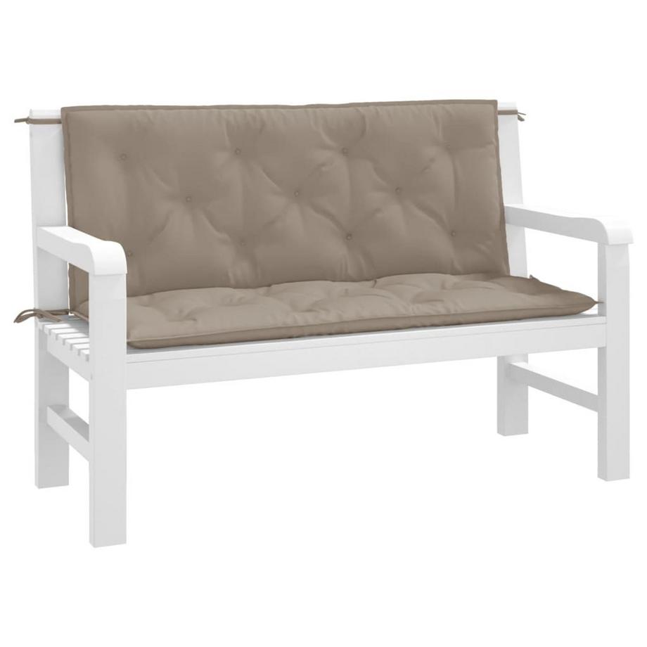 VidaXL cuscino per panca da giardino Tessuto  