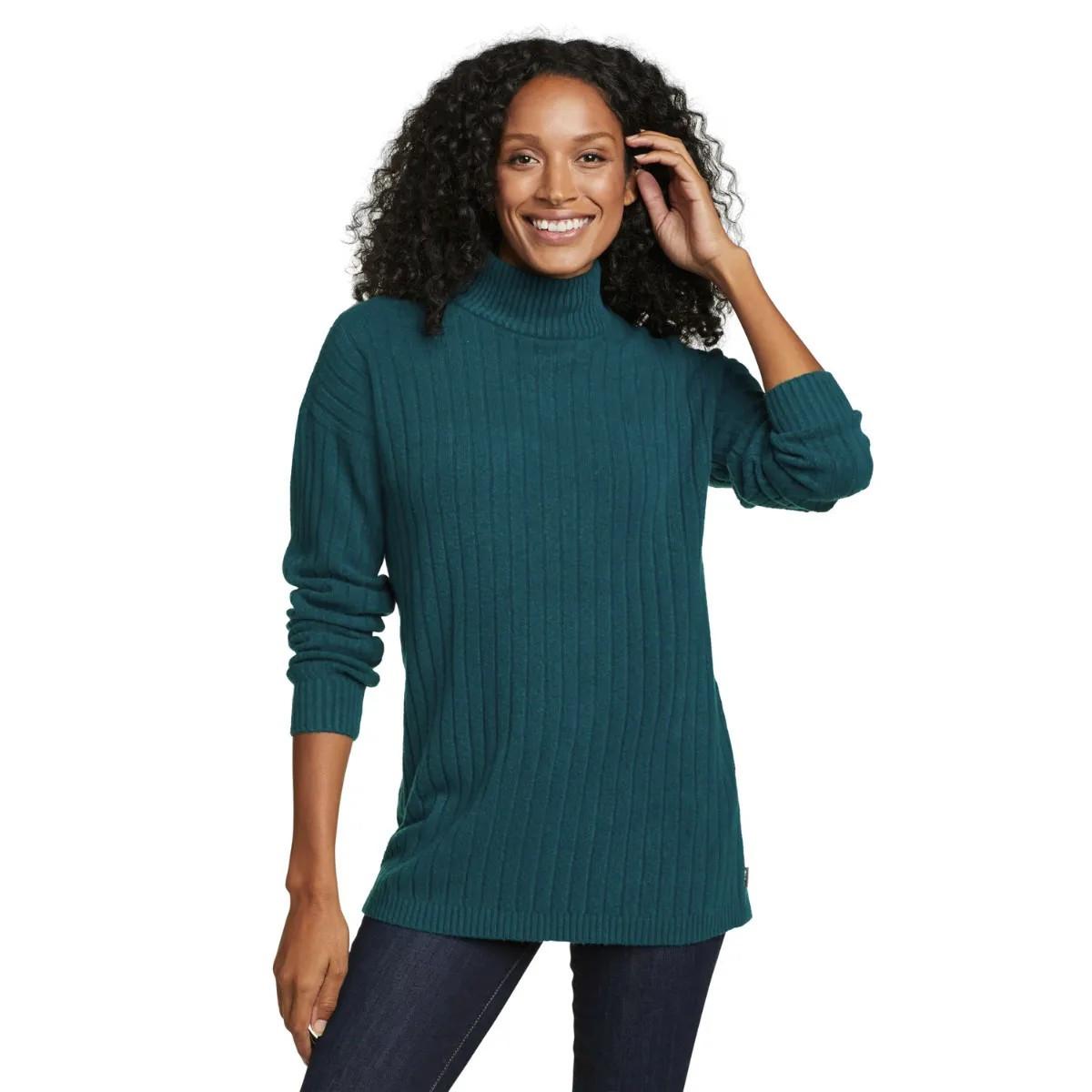 Image of Alpine Route Essentials Sweatshirt Stehkragen Damen Pink Teal L