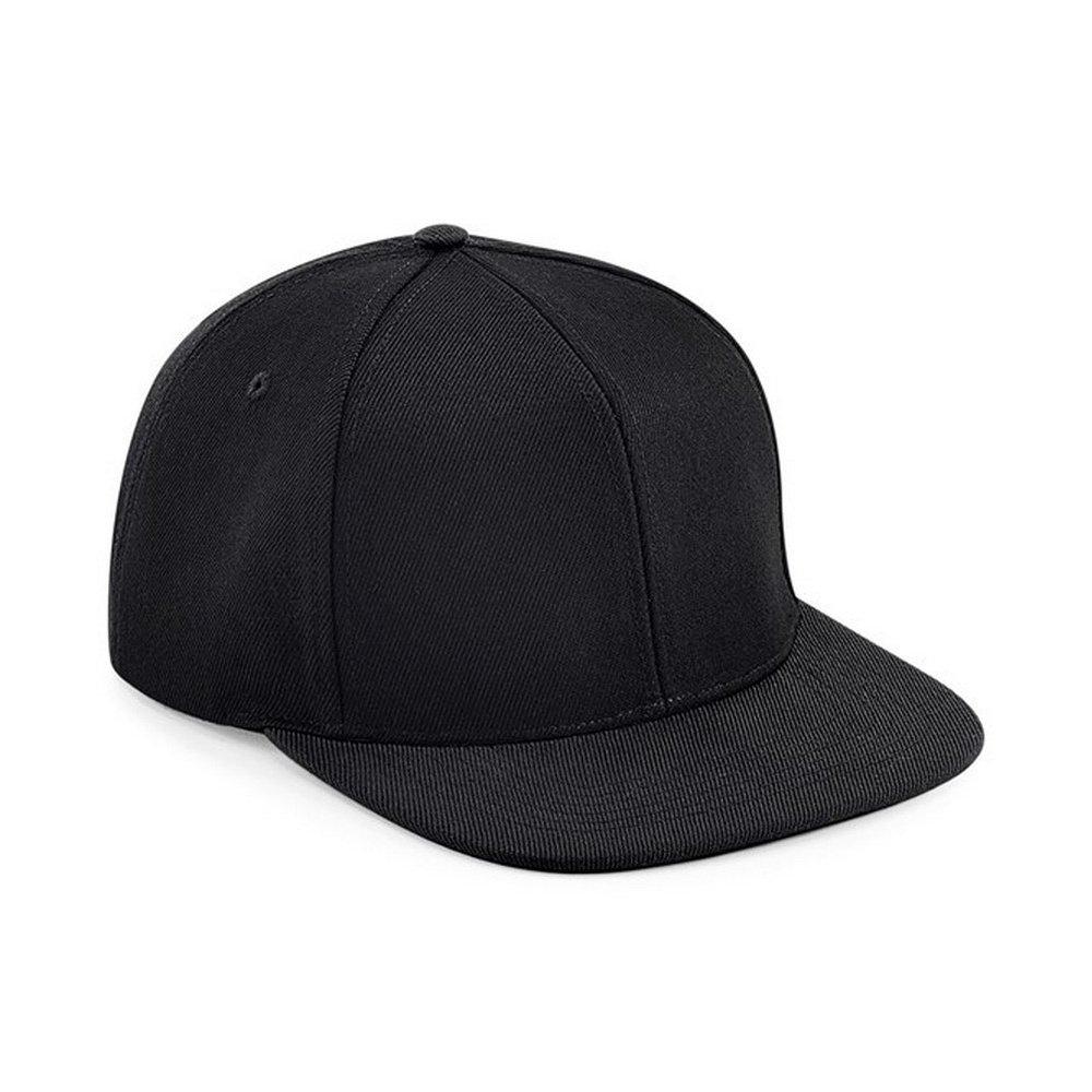 Image of 6 Panel Snapback Baseballkappe Damen Schwarz ONE SIZE