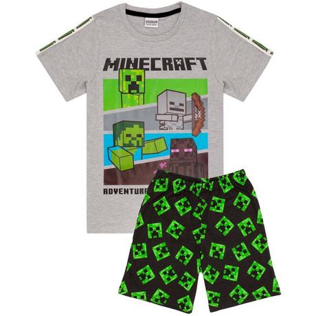 MINECRAFT  Schlafanzug mit Shorts 