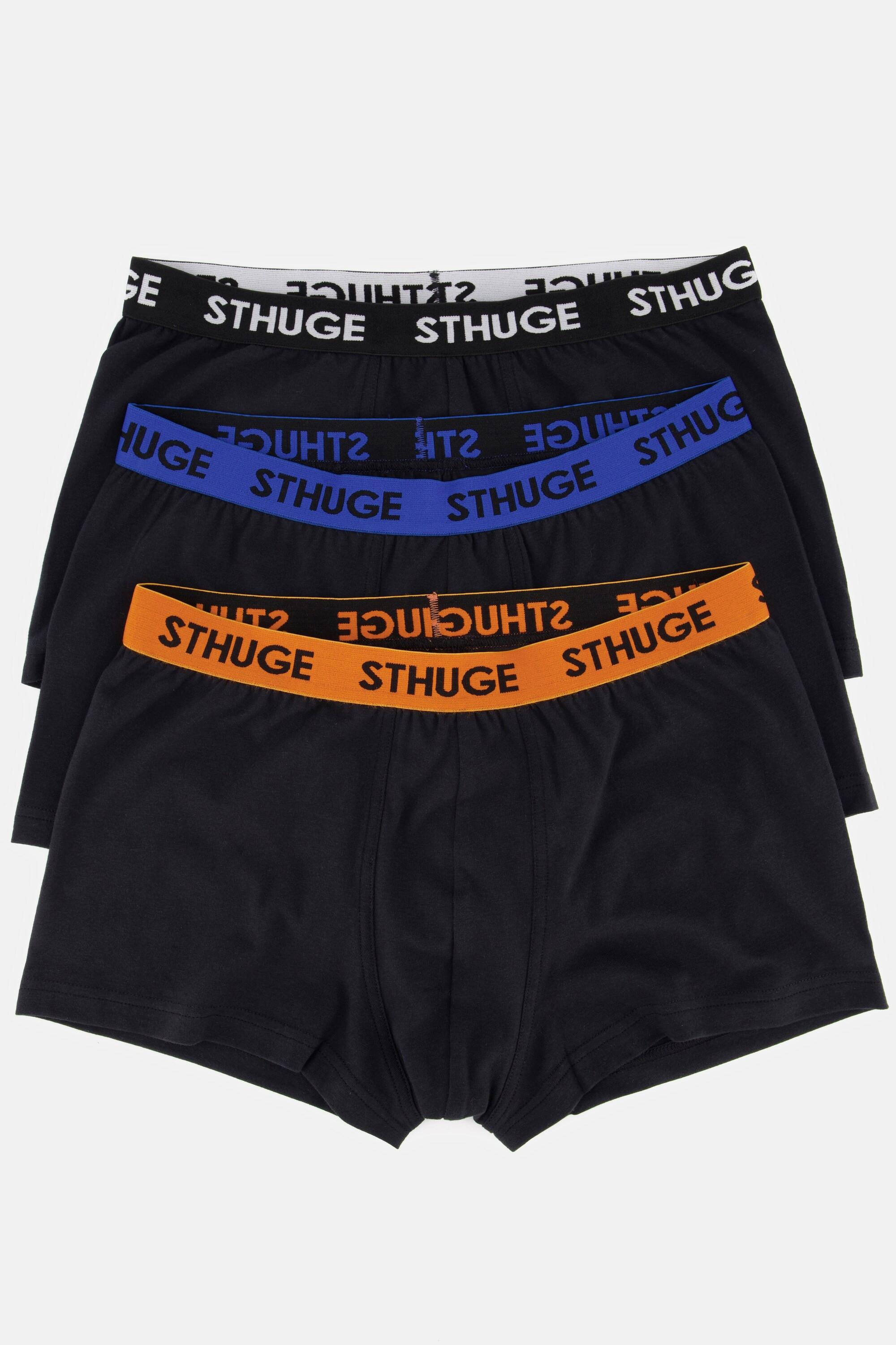 Sthuge  Lot de 3 boxers FLEXLASTIC® pour hommes STHUGE 