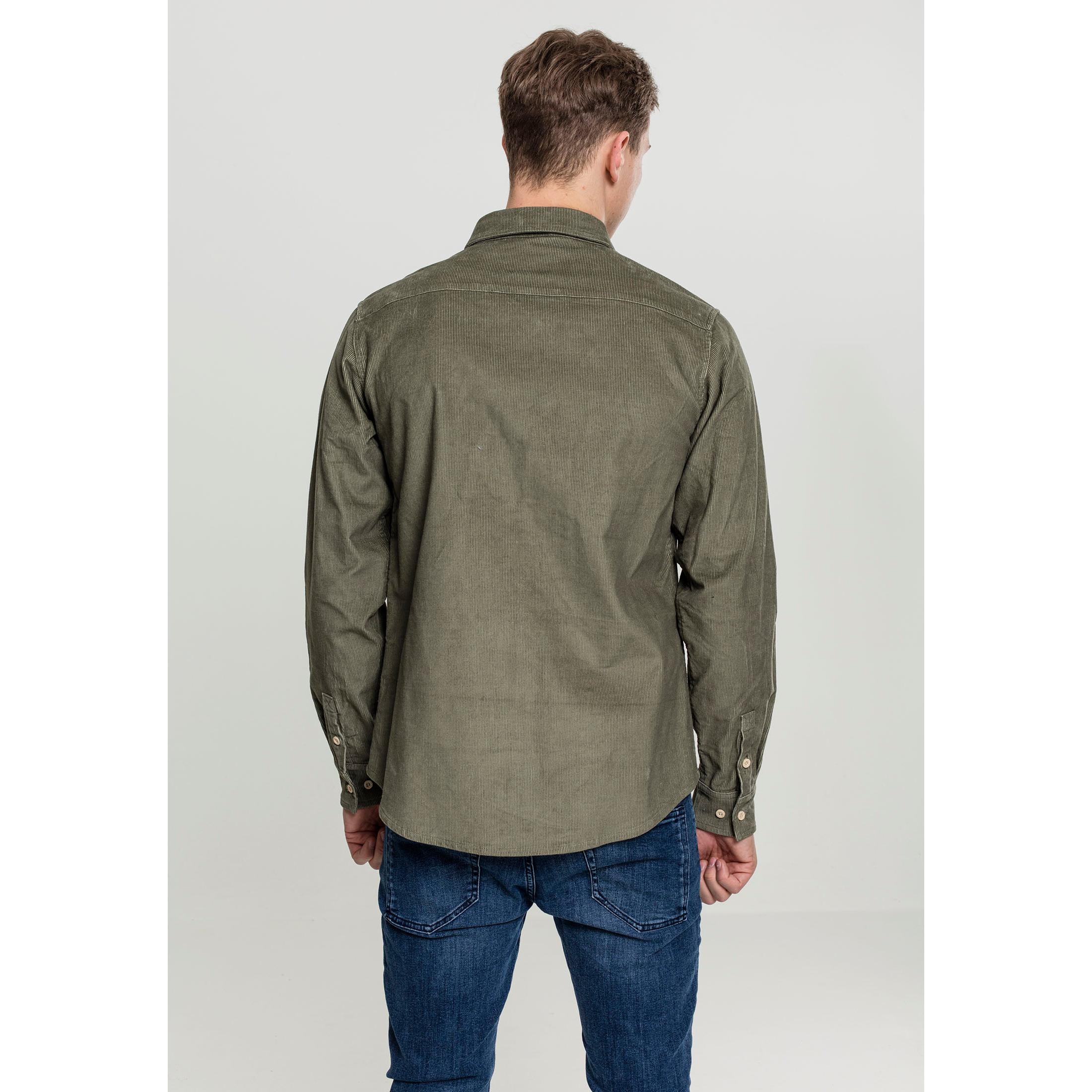 URBAN CLASSICS Corduroy Hemd  