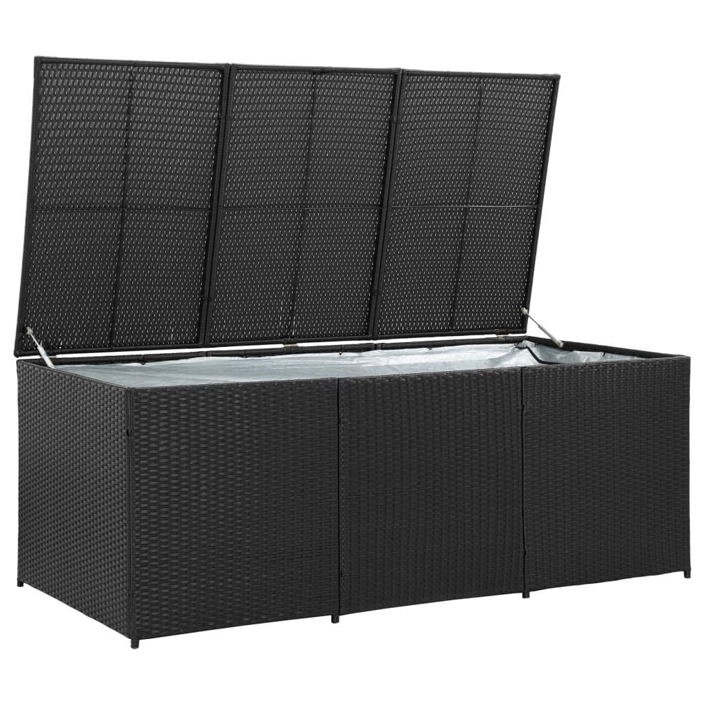 VidaXL Gartenbox poly-rattan  