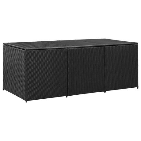 VidaXL Gartenbox poly-rattan  