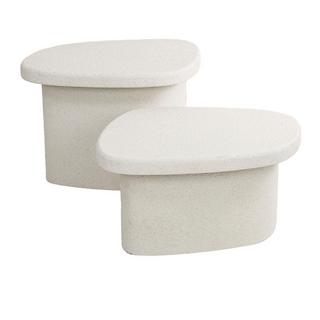 mutoni Table basse Stone Organic (lot de 2)  