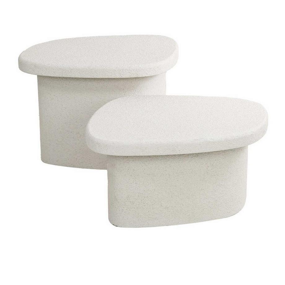 mutoni Couchtisch Stone Organic (2er-Set)  