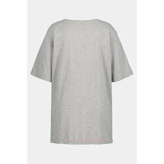 Ulla Popken  T-Shirt, V-Ausschnitt, Relaxed, Halbarm 