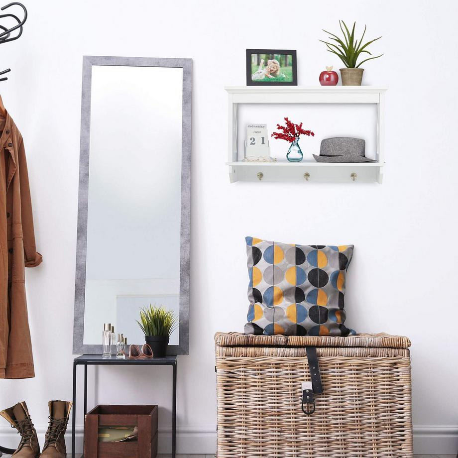 B2X Wandregal mit 3 Haken  