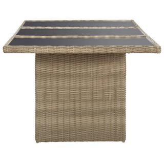 VidaXL Gartentisch poly-rattan  