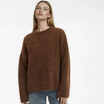 Pull alpaga mélangé