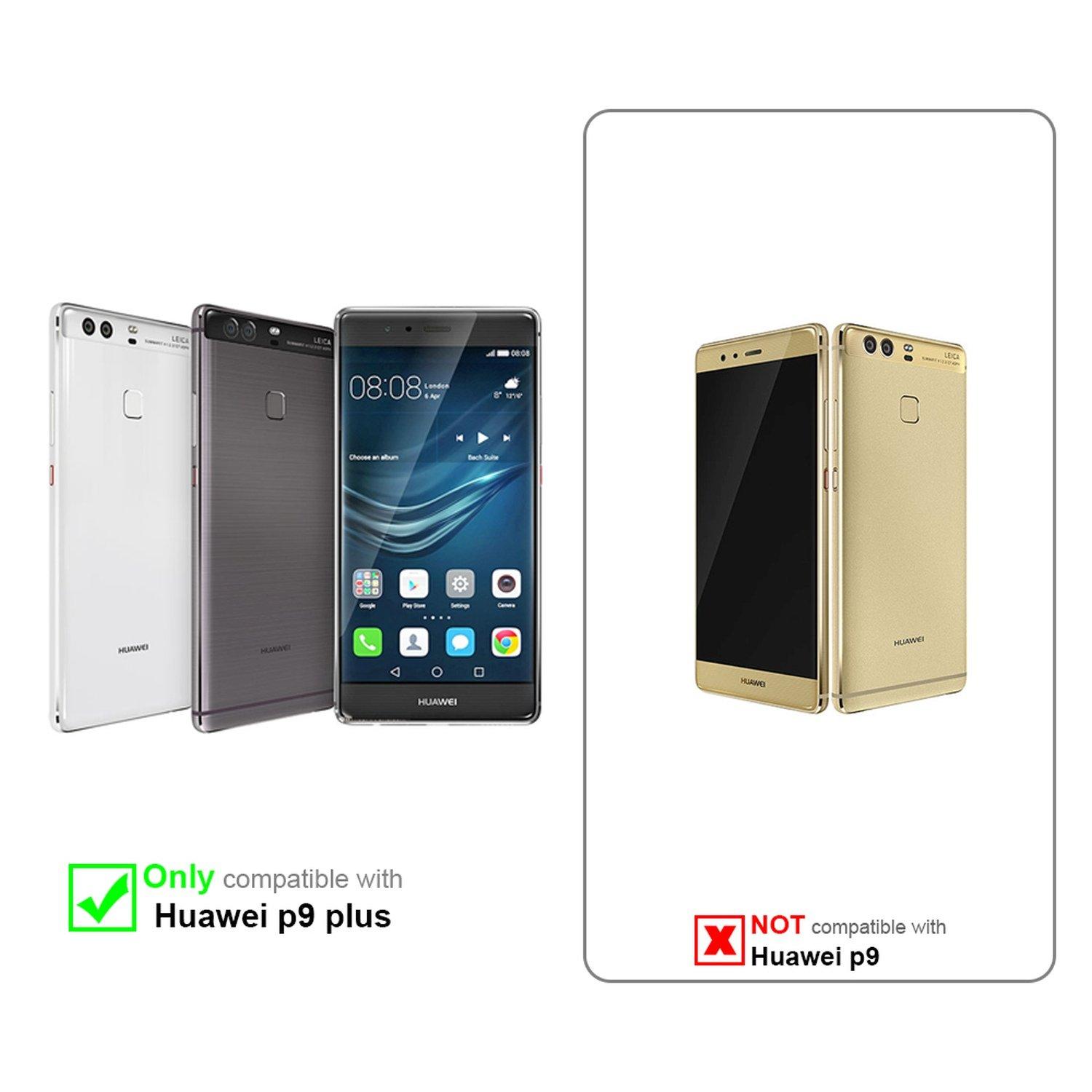 Cadorabo  Housse compatible avec Huawei P9 PLUS - Coque de protection en silicone TPU flexible 