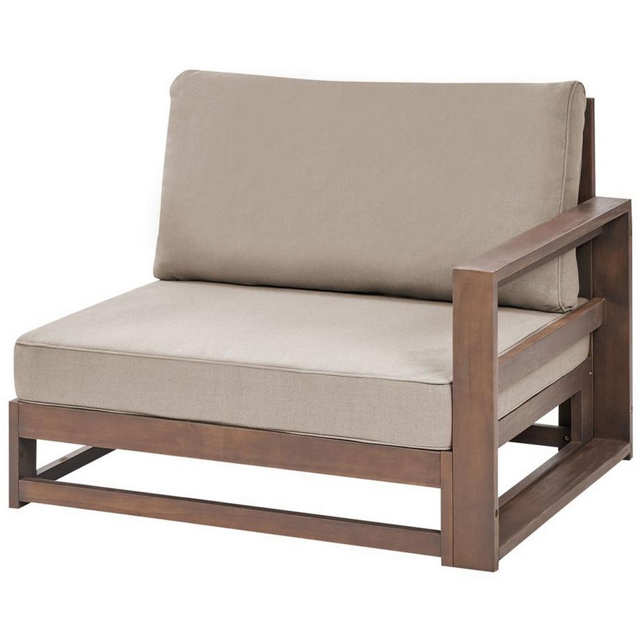 Beliani 2 Sitzer Sofa aus FSC® zertifiziertes Akazienholz  TIMOR  