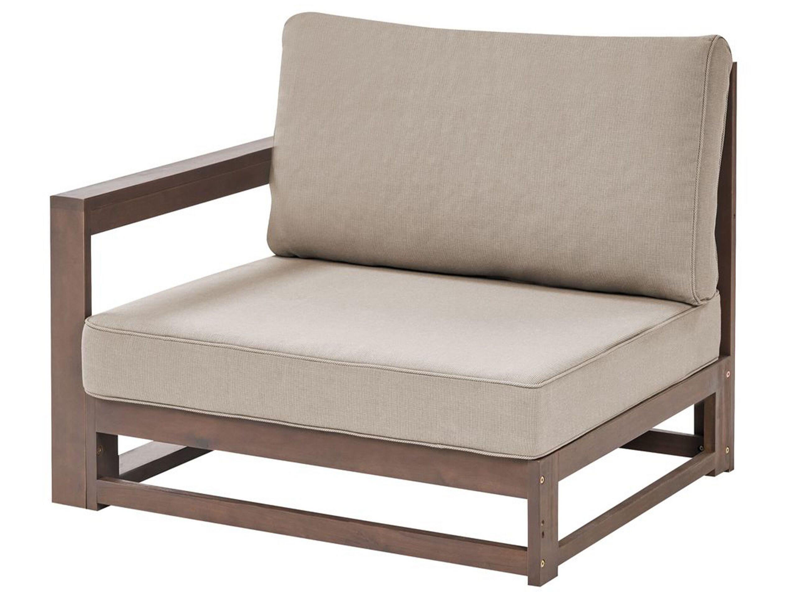 Beliani 2 Sitzer Sofa aus FSC® zertifiziertes Akazienholz Modern TIMOR  