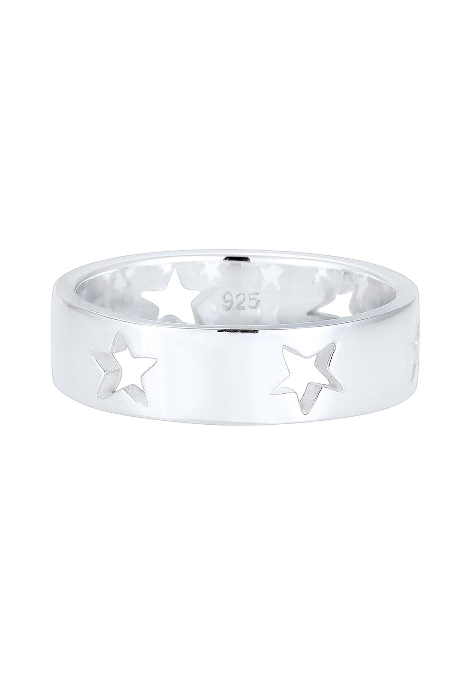 Elli  Ring Sterne Astro Cut Out Bandring 