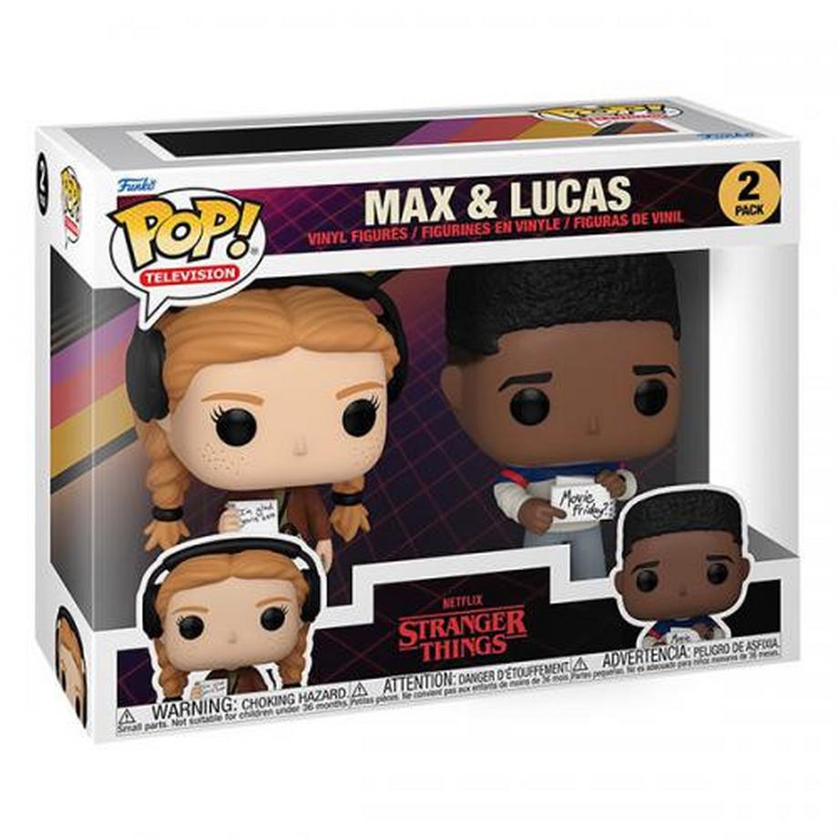 Funko POP! Stranger Things S4: Max & Lucas (2PK)