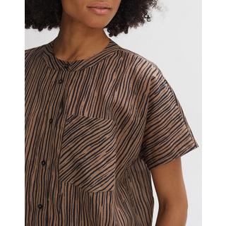 OPUS  Blouse à manches courtes Fizara Forme en O 