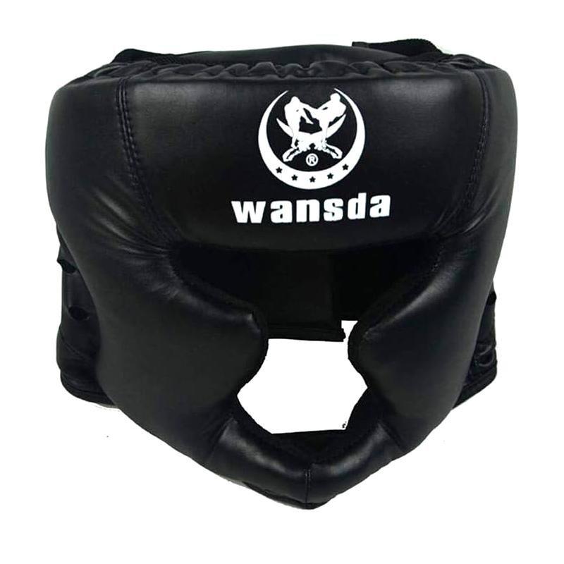 Image of Helm Für Kickboxen, 50-60 Cm - Schwarz Unisex ONE SIZE