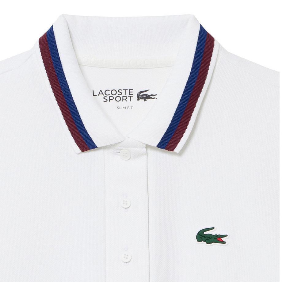 LACOSTE Maglietta Polo Tennis con Protezione UV  