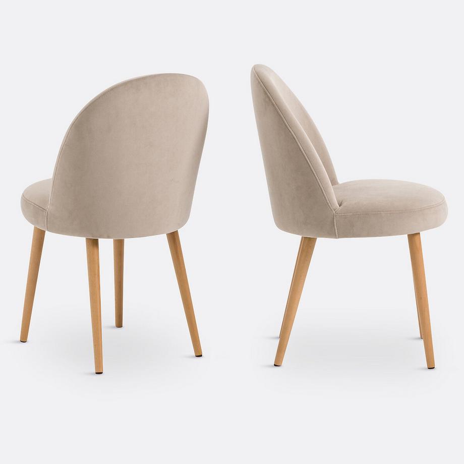 La Redoute Intérieurs 2er-Set Stühle Inès  