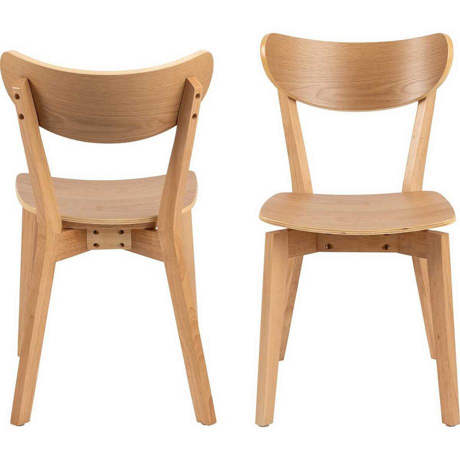 mutoni Sedia da pranzo Melrose naturale (1 pezzo)  