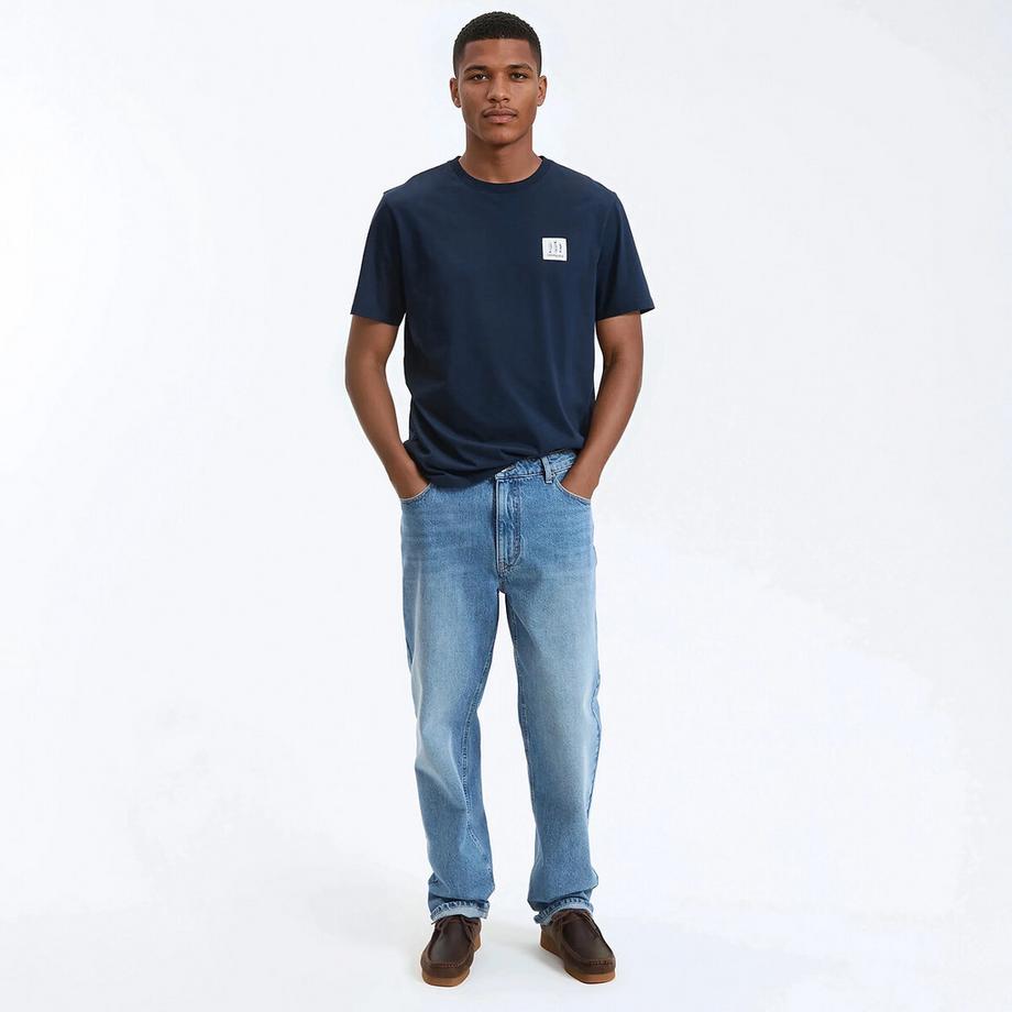 La Redoute Collections T-shirt girocollo maniche corte con motivo animale  