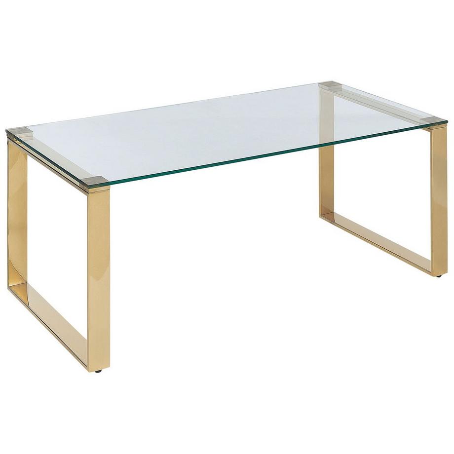 Beliani Table basse en Verre de sécurité Moderne TILON  