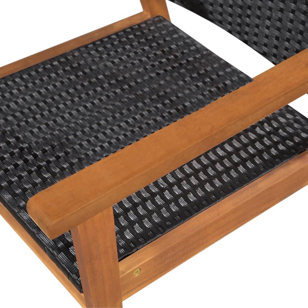 VidaXL Essgarnitur poly-rattan  