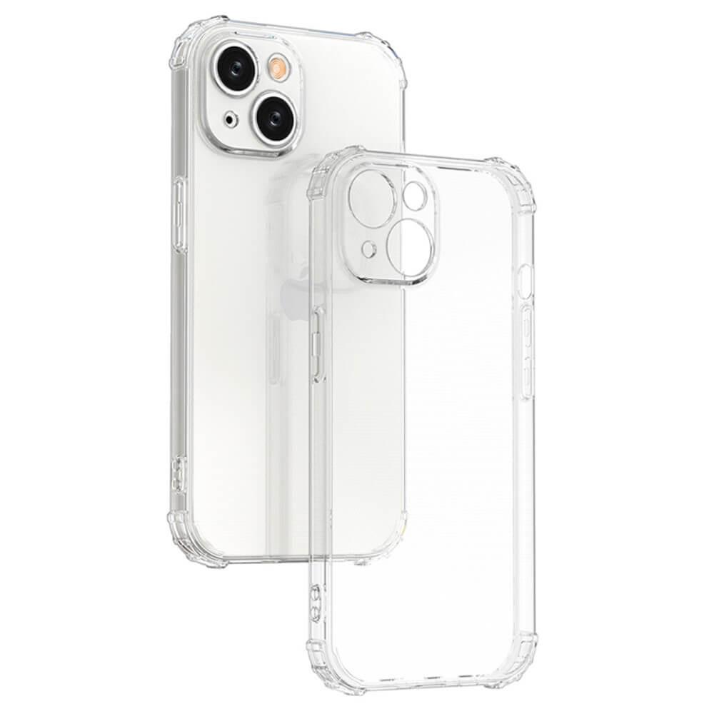 Cover-Discount  iPhone 15 - Drop Protection coque en silicone transparent 