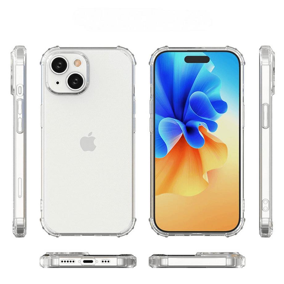 Cover-Discount  iPhone 15 - Drop Protection cover in silicone trasparente 