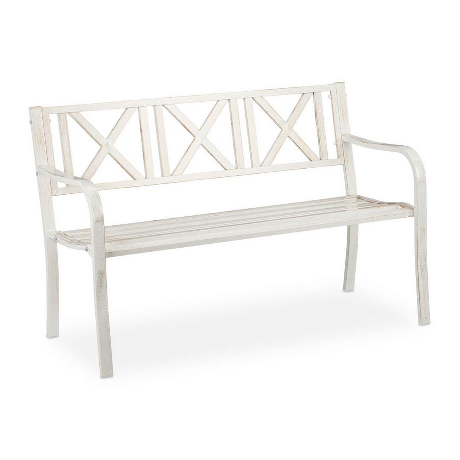 Gartenbank aus Metall