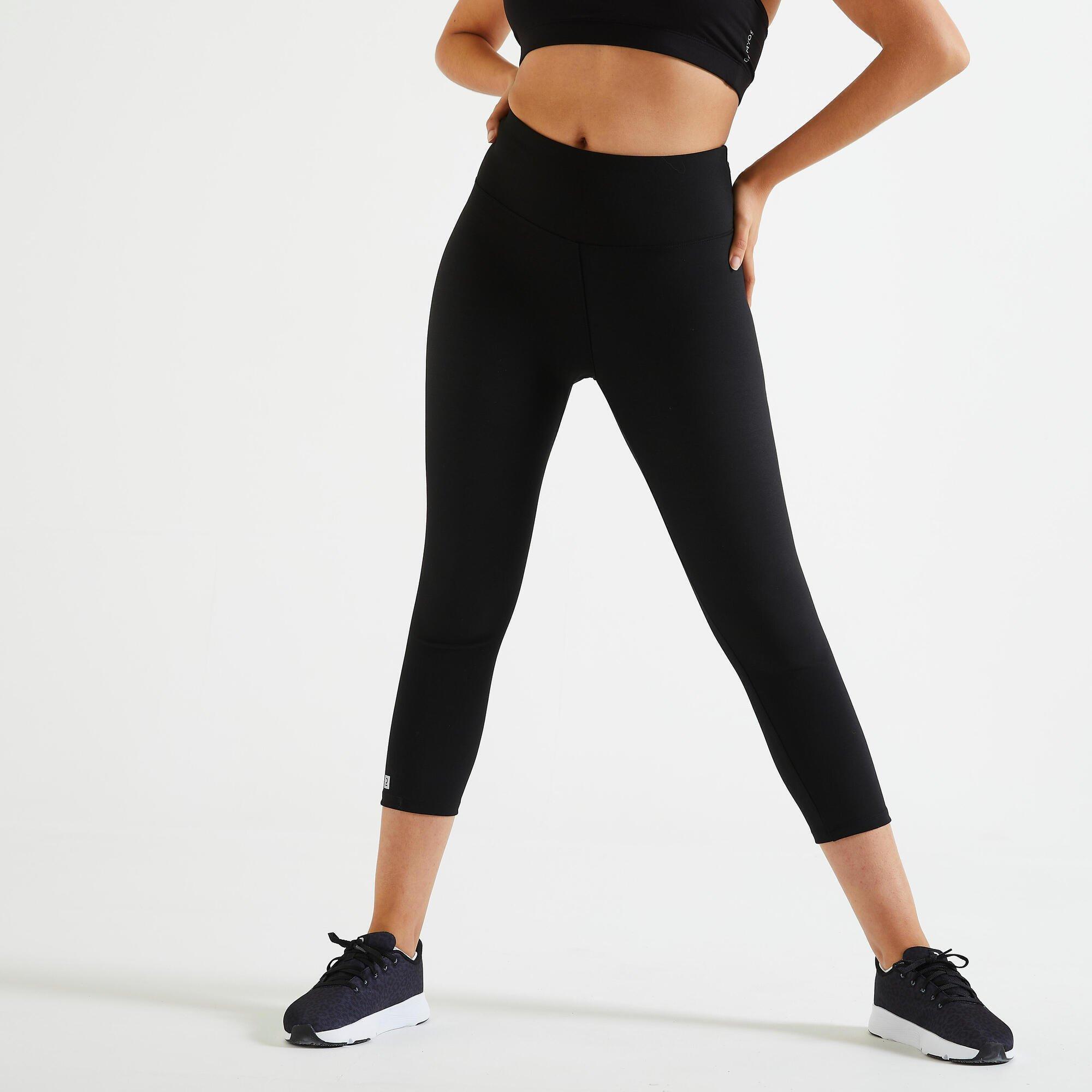 Image of DOMYOS 3/4-Leggings Fitness - S