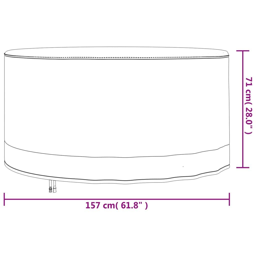 VidaXL copertura per mobili da giardino  