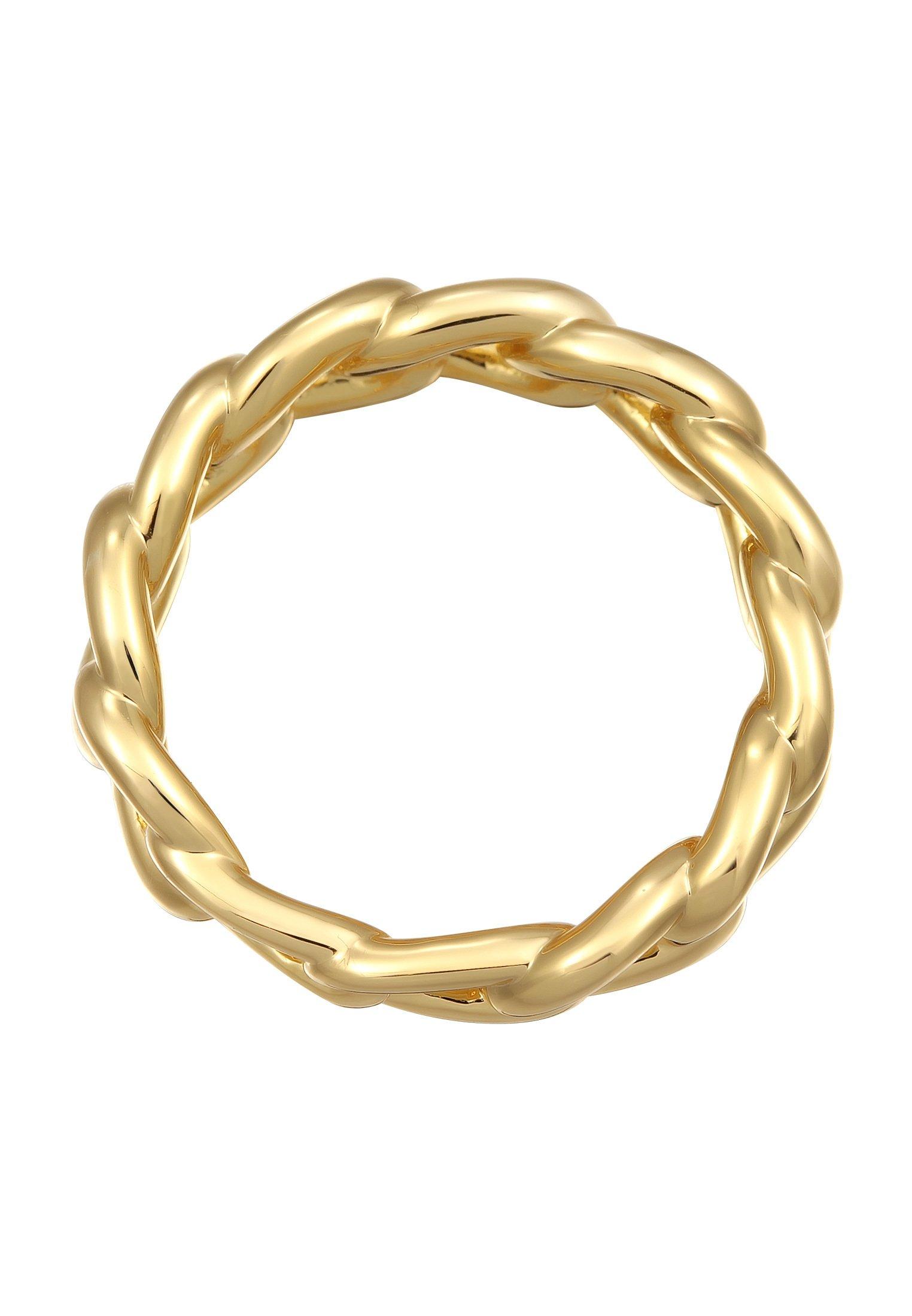 Elli  Bague Elli Ring Gliederring Bandring Farbe Gold Für Damen 