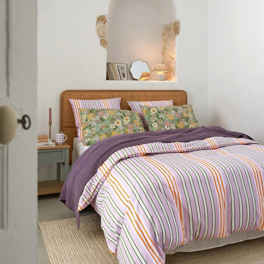 La Redoute Intérieurs Kumla Drap Plat Mousseline de Coton  