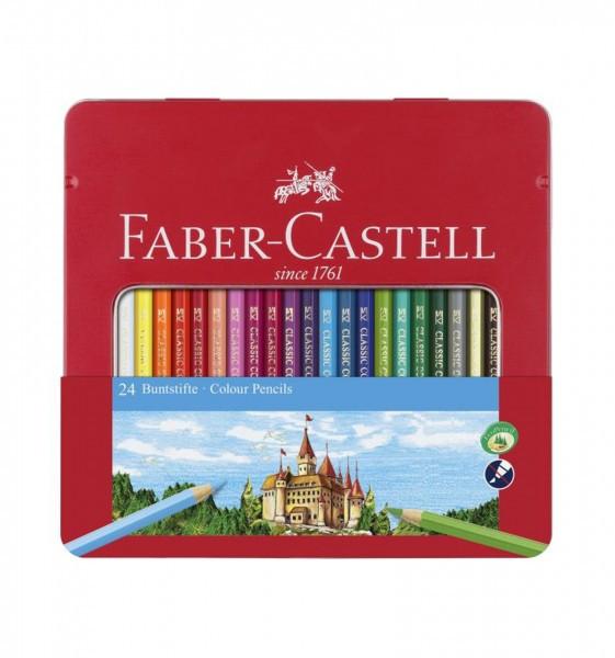 Image of 115824 Buntstift Beige, Schwarz, Blau, Gold, Grün, Elfenbein, Lila, Magenta, Orange, Pink, Violett, Weiß, Gelb 1 Stück(e) Rot Bunt