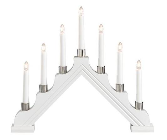 Image of Holzleuchter M.metalldekoringen 1041-210 Weiss Unisex Weiss ONE SIZE