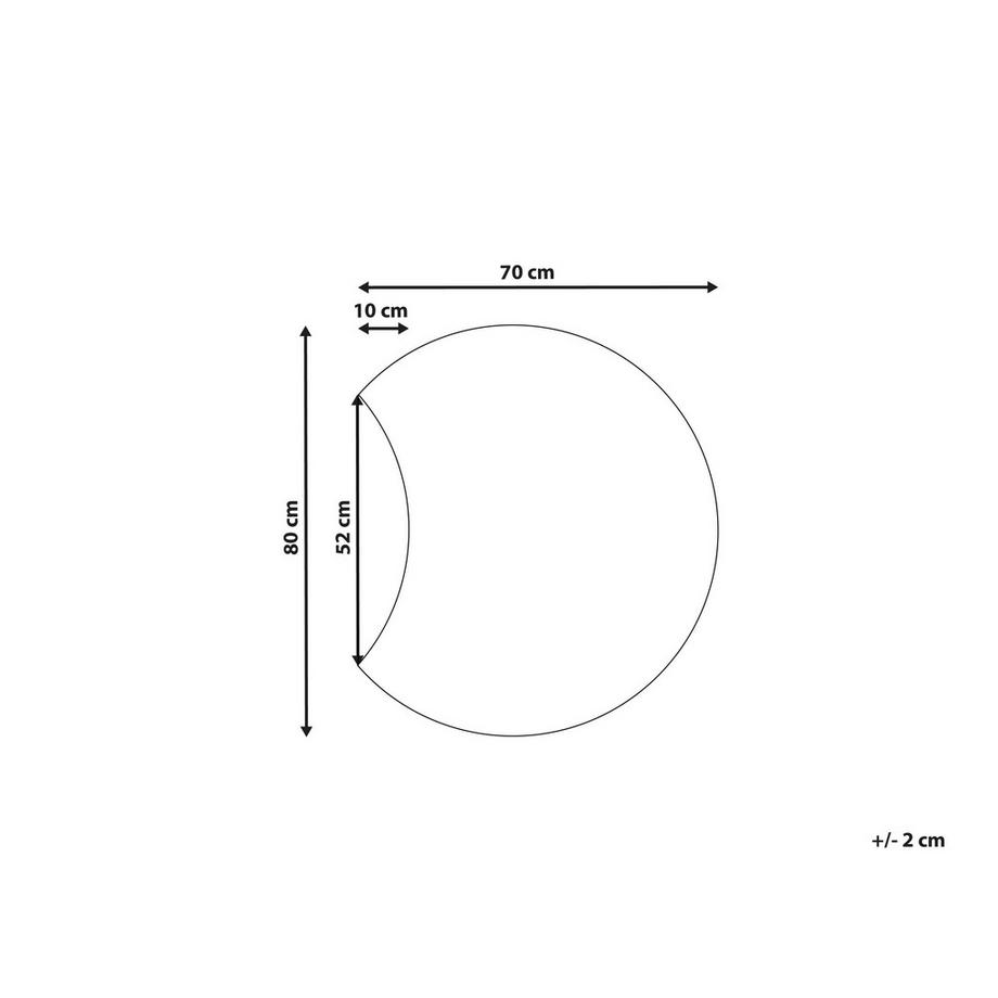 Beliani Wandspiegel aus MDF-Platte  CAMBRAI  