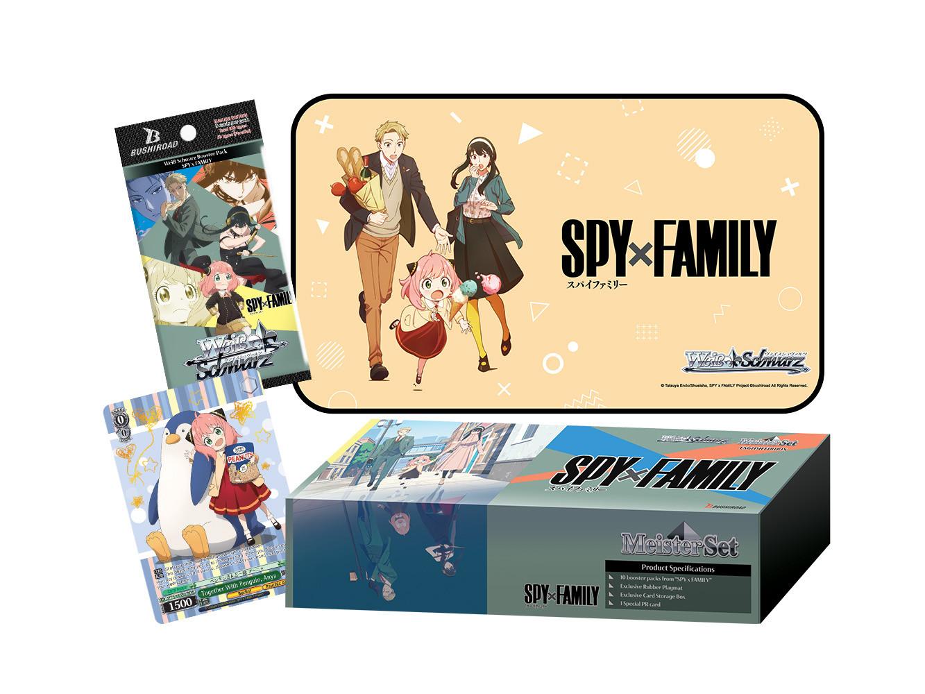 Bushiroad  Spy X Family Meister Set - Weiss Schwarz TCG - EN 