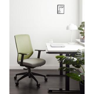 Beliani Chaise de bureau en Polyester Traditionnel VIRTUOSO  