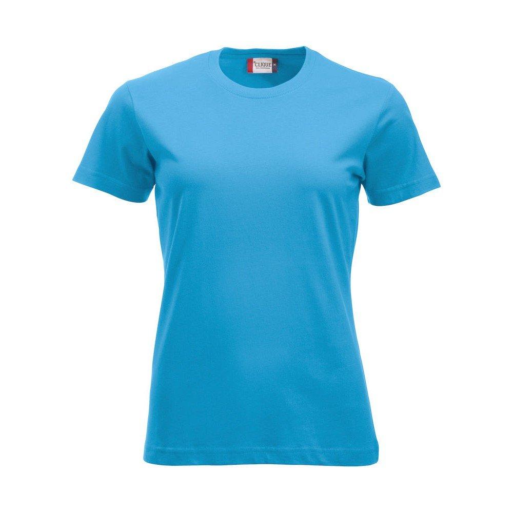 Image of New Classic Tshirt Damen Türkisblau L