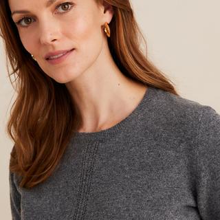 La Redoute Collections  Feinstrickpullover aus Lammwolle 