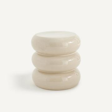 Sofa-Beistelltisch aus Crackle-Keramik